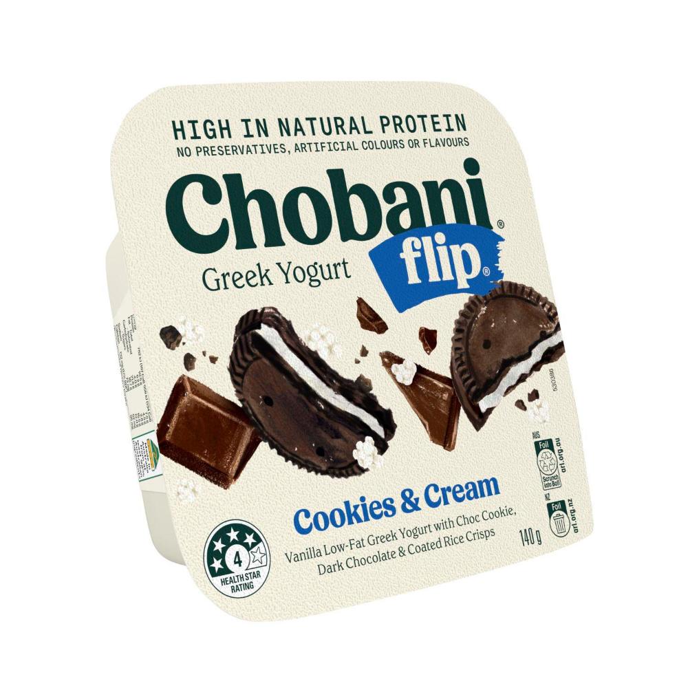 Chobani Flip Greek Yoghurt Cookies & Cream Crunch