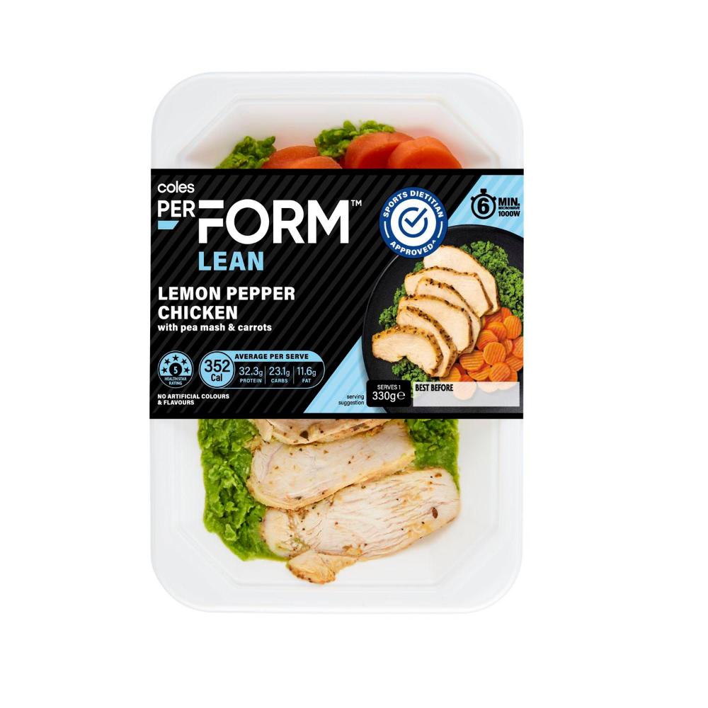 Coles Perform Lemon Pepper Chicken