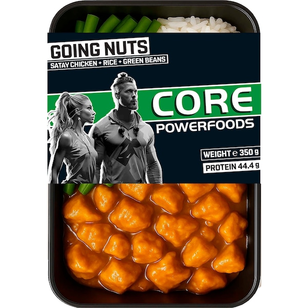 Core PowerFoods Going Nuts Crunchy Satay Chicken