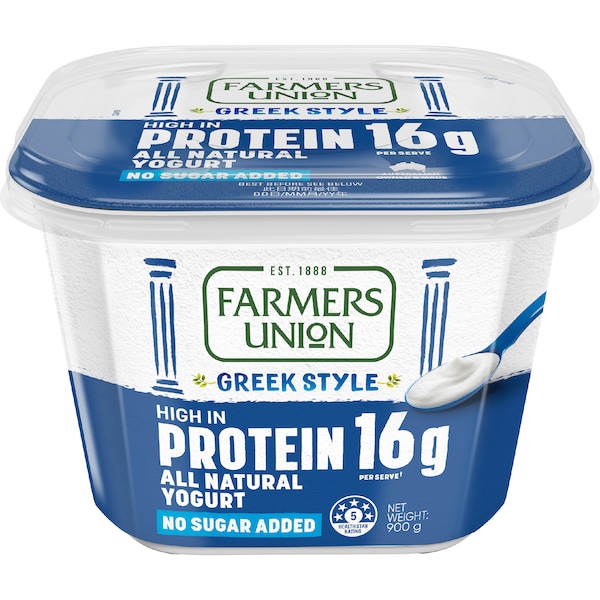 Farmers Union Greek Style High Protein Yoghurt