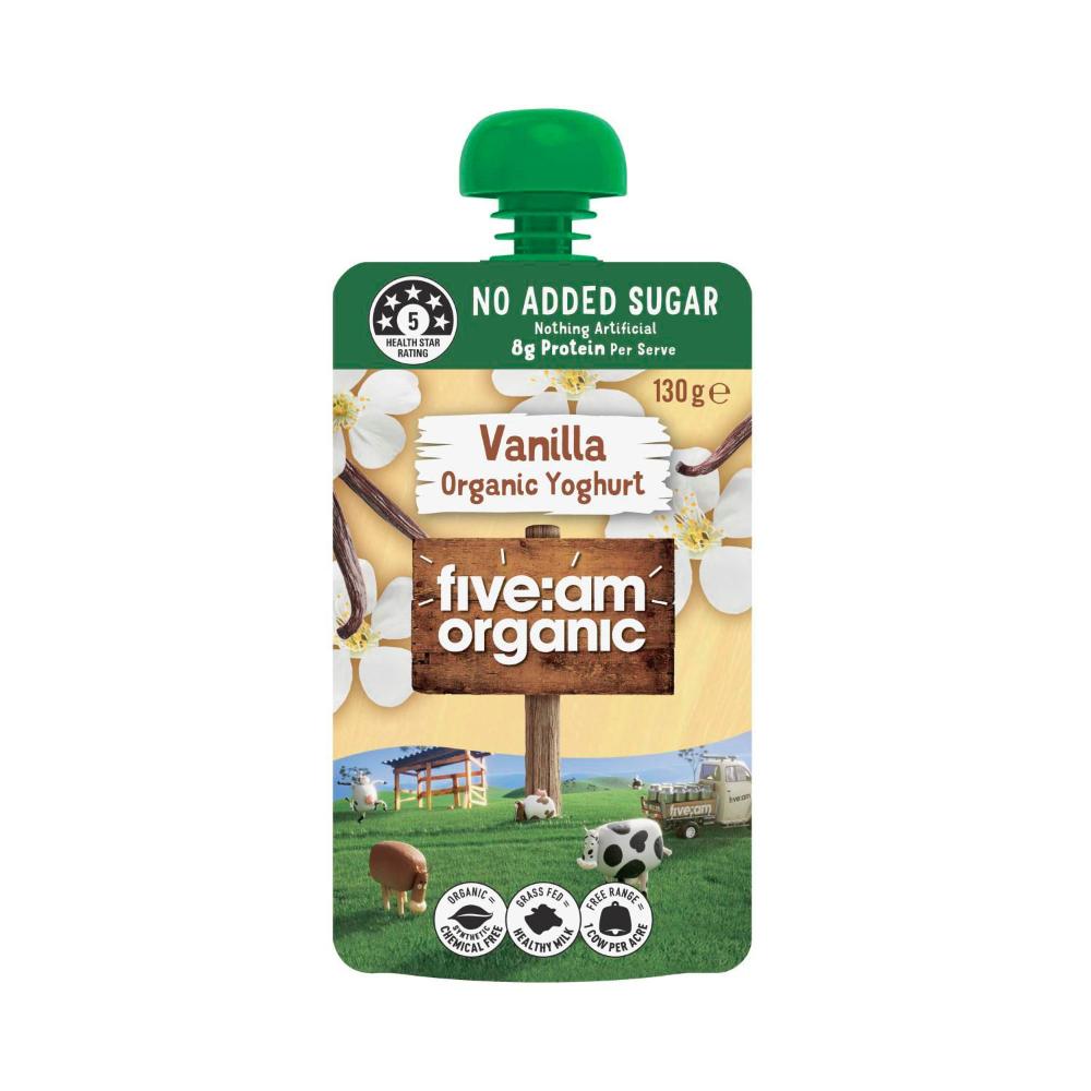 Five:AM Organic Kids No Added Sugar Pouch