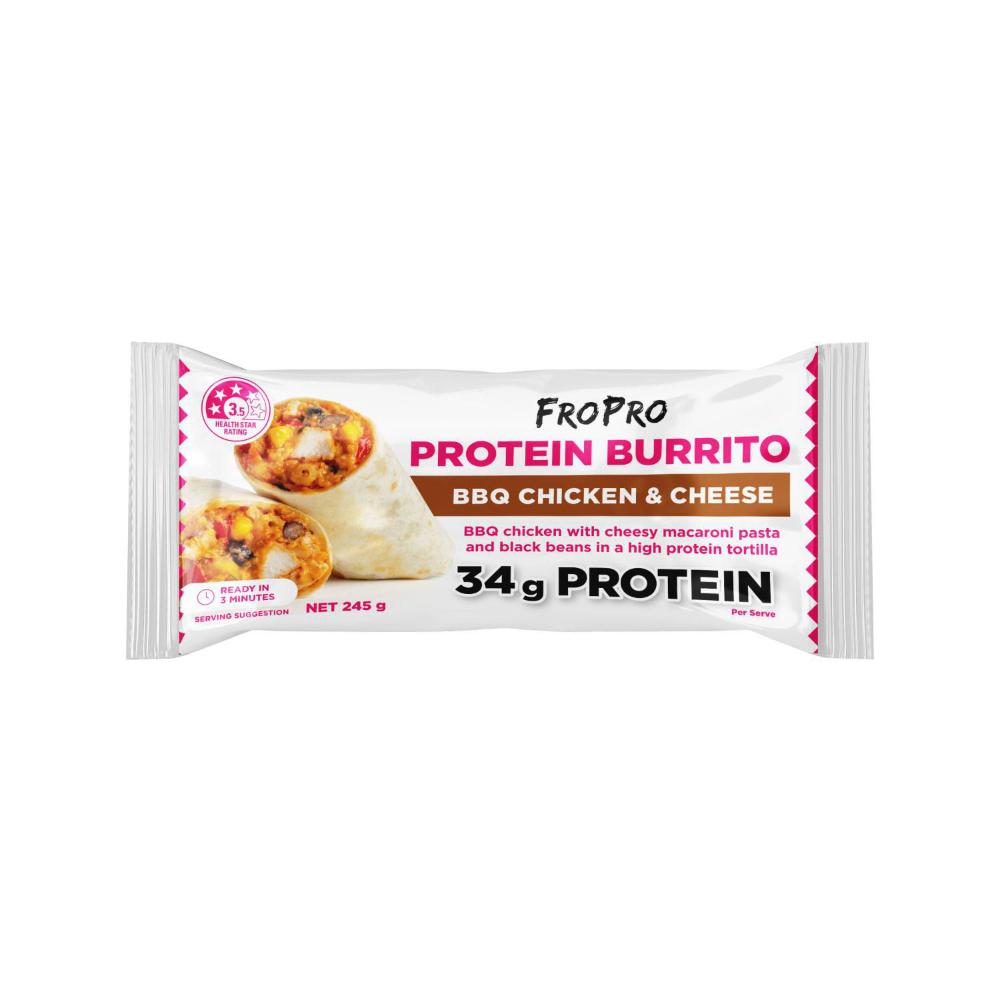 Fropro Protein BBQ Chicken Burrito