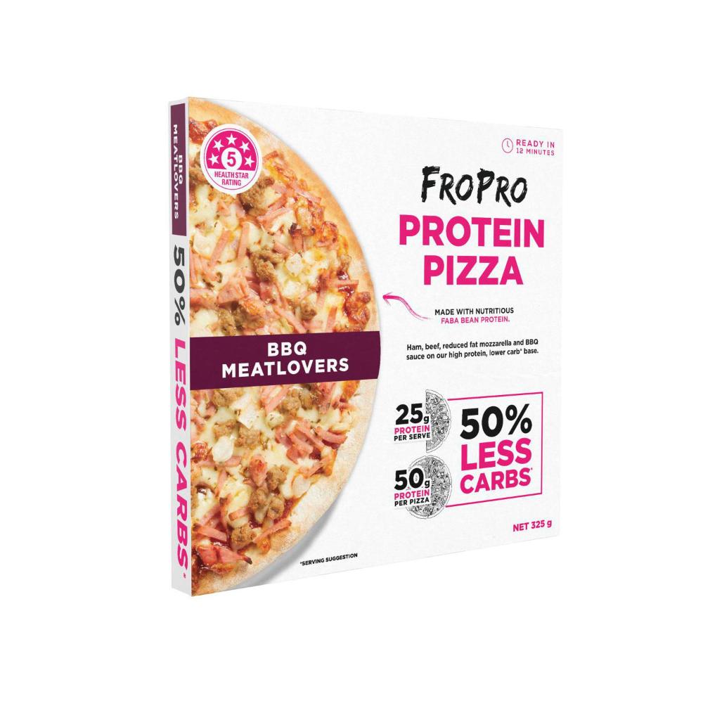 Fropro Protein Pizza BBQ Meatlovers 325g
