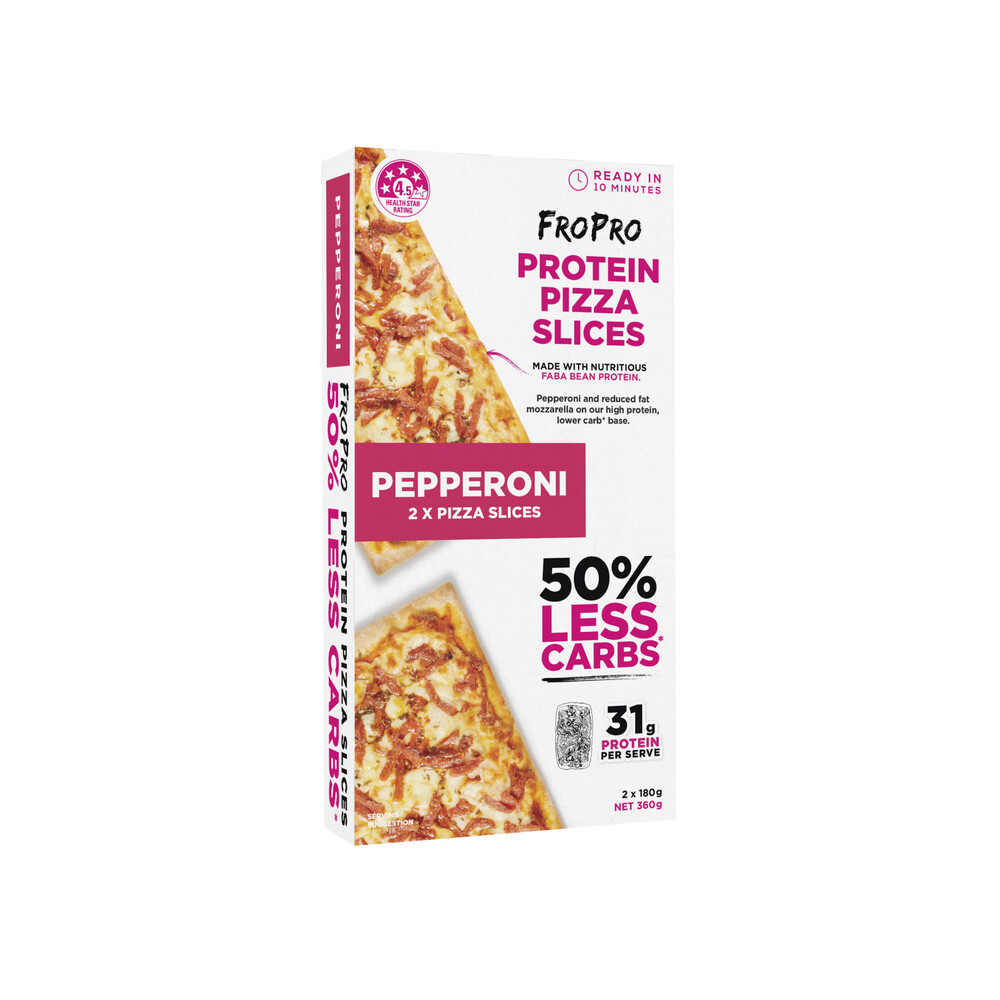 Fropro Protein Slices Pepperoni Pizza 2 Pack
