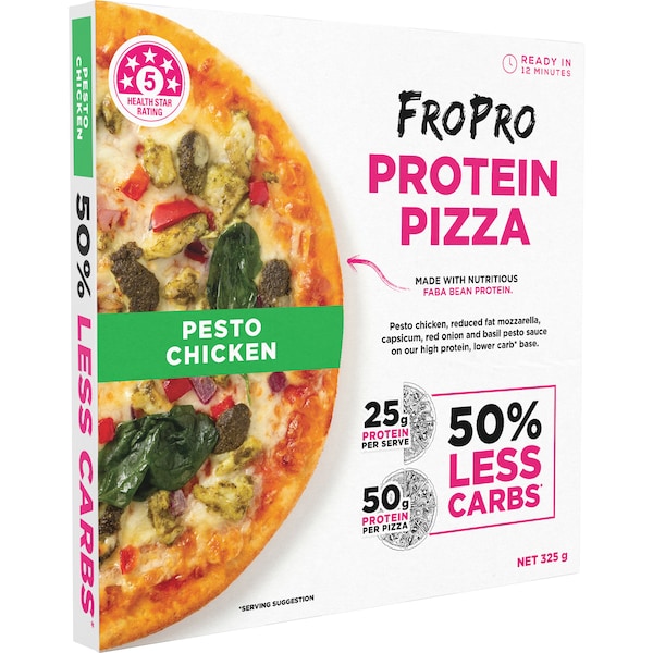 FroPro Protein Pizza Pesto Chicken