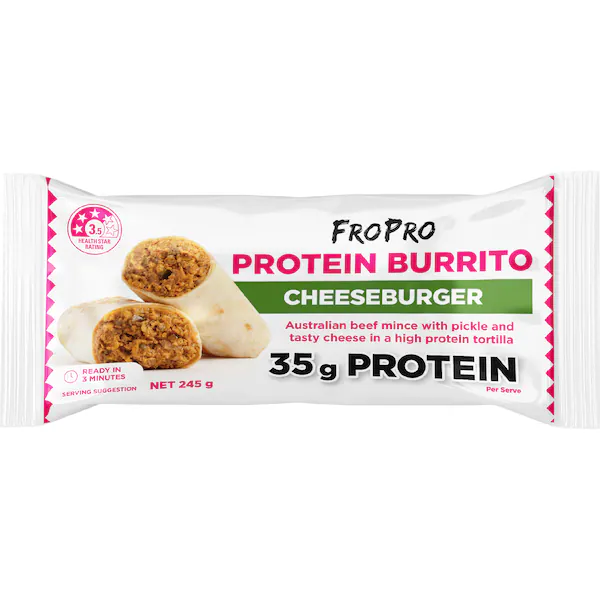 Fropro Protein Burrito Cheeseburger 245g