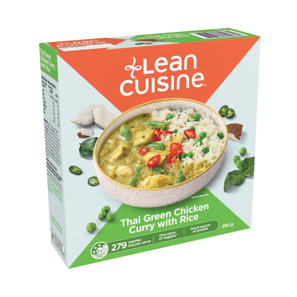 Lean Cuisine Green Chicken Curry With Rice