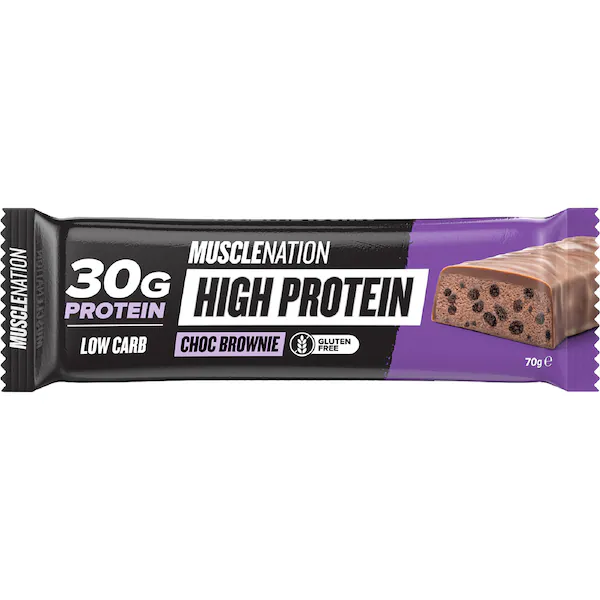 Muscle Nation High Protein Bar Choc Brownie