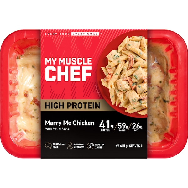 My Muscle Chef Marry Me Chicken with Penne Pasta 415g