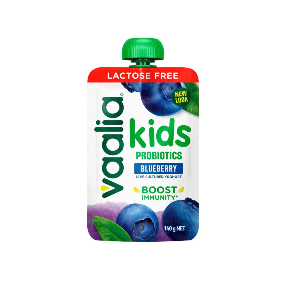 Vaalia Lactose Free Kids Probiotic Yoghurt Pouch
