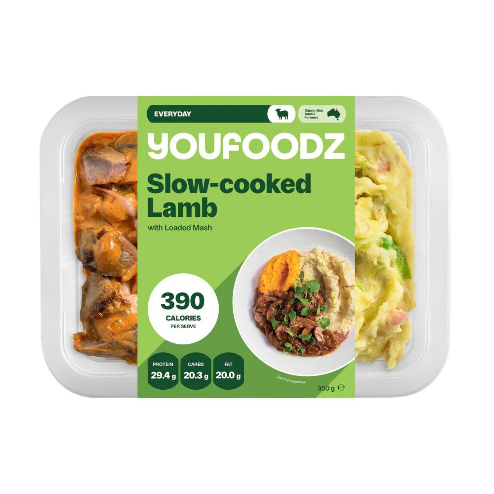 Youfoodz Slow Cooked Lamb With Loaded Mash